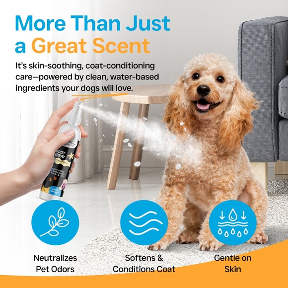 Alpha Dog Series Body Spray Water-Based Grooming Mist for Dogs & Cats | 8 fl oz - Picture 7 of 7